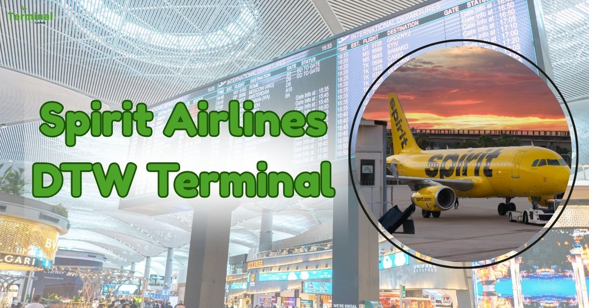 Spirit Airlines DTW Terminal
